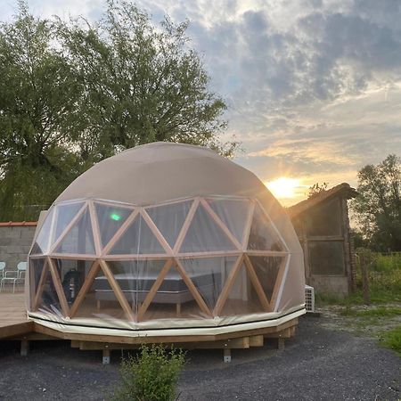 Dome Geodesique - Baie De Somme Hotel Favières Buitenkant foto