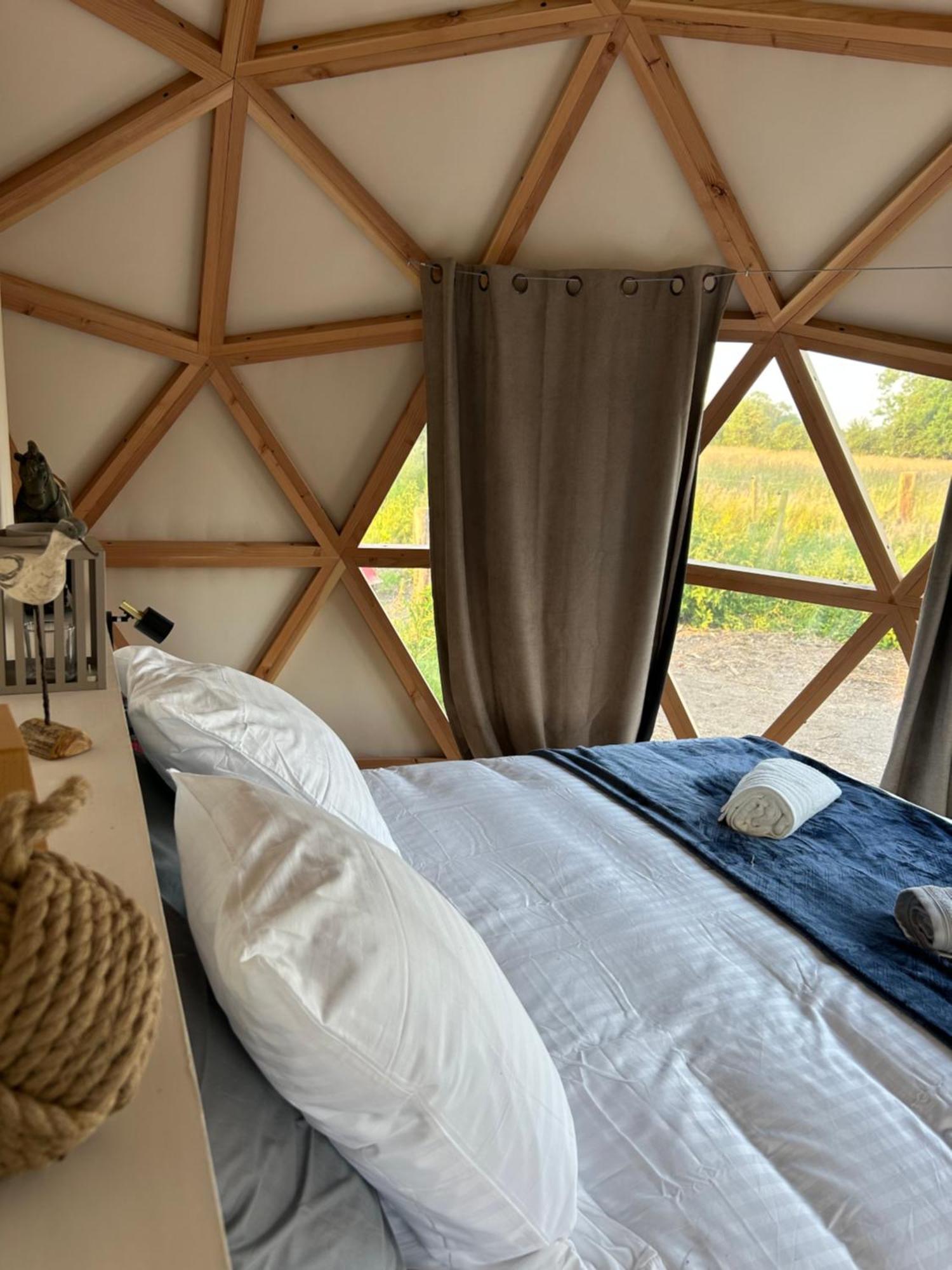 Dome Geodesique - Baie De Somme Hotel Favières Buitenkant foto